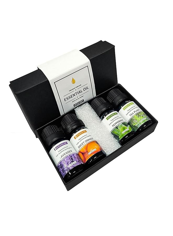 erorex 4Pcs Essential Oil Set 10Ml Each Bottle For Humidifier Oil Fragrance Diffuser Home Fragrance Refill Oils Gift Set  - Image 5