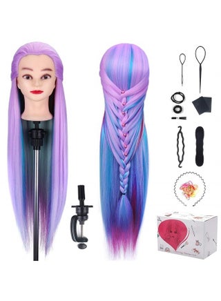 Mannequin Head, Mannequin Head with Hair, BEAUTY STAR 28" Hair Mannequin, Doll Head for Hair Styling, Manicanequin Head with Hair, Practice Cosmetology Manikin Head with Clamp Stand and Braiding Acces - pzsku/ZCA4FB41A9CED5B6922A9Z/45/_/1683885430/05e492c7-804a-4a6d-82c8-1b38cbc38fcc
