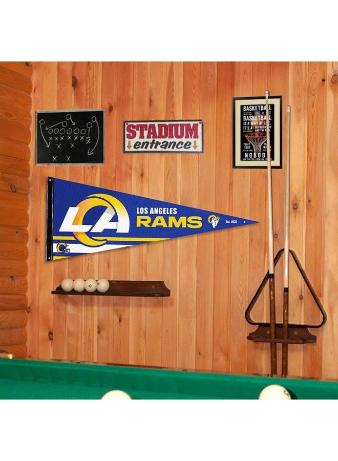 WinCraft Los Angeles Rams Pennant Banner and Wall Tack Pads - Image 4