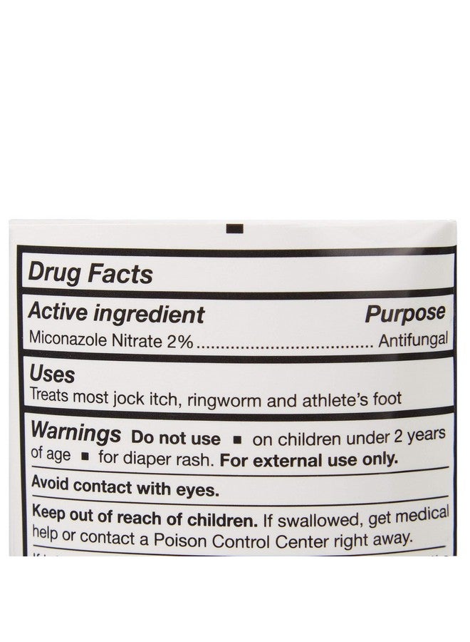 مكيسون كريم ماكيسون المضاد للفطريات، 2% نترات ميكونازول - يخفف الحكة والحرقان والتشقق الناتج عن حكة جوك والسعفة والقدم الرياضي - 4 أونصة، 3 قطع - Image 2
