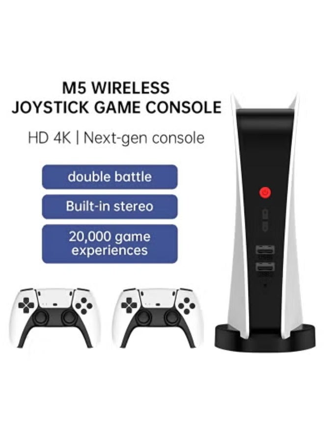🎮 Retro Video Game Console with 2.4G Wireless Controllers – 15,000+ Built-In Classic Games | 4K HD HDMI TV Output | Dual Player Plug & Play Arcade Game System for Kids & Adults | Family Fun Retro Gaming Station with Vintage Favorites  - Image 4