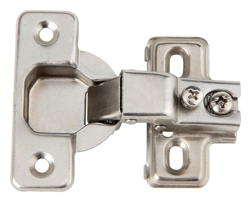 Silverline Face Frame Concealed Euro 105Deg Self Closing Compact Cabinet Hinges, 10 Pack - Image 1