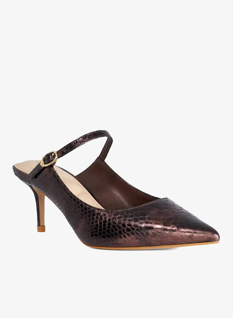 Dune London BROWN Chronicles Slingback Pumps for Women | Best Price UAE