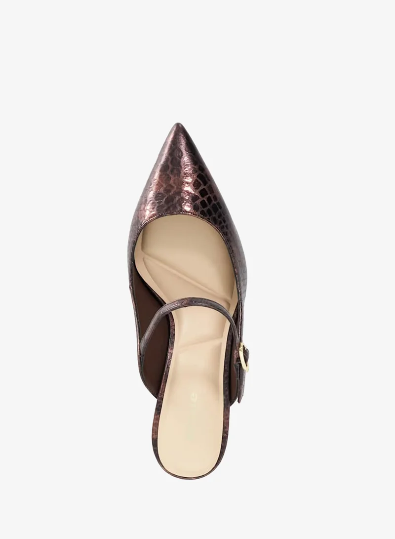 Dune London BROWN Chronicles Slingback Pumps for Women | Best Price UAE