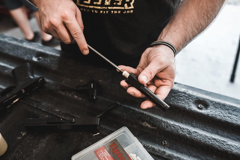 Tipton Felt Caliber Specific Cleaning Pellets with Reliable Construction and Jag for Gun Cleaning, Gunsmithing and Shooting - Image 3