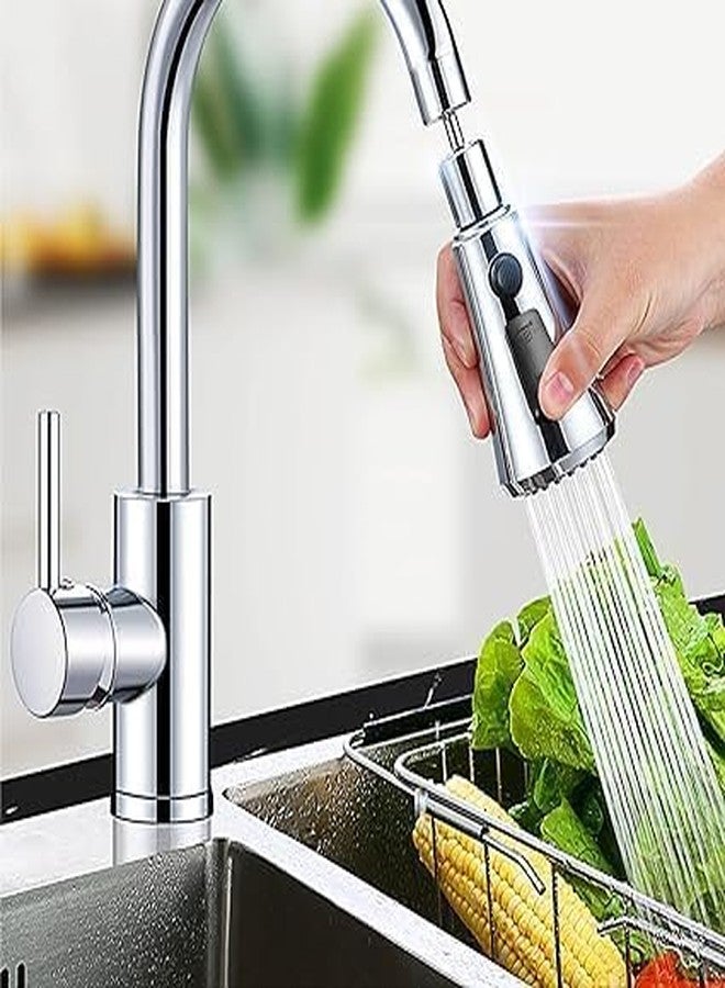 SHREE HANS CREATION 360° Movable Aerator - Rotatable Tap Swivel Head Infinity 3 Mode Dual Flow Kitchen Sink Faucet Shower Water Sprayer - Image 1