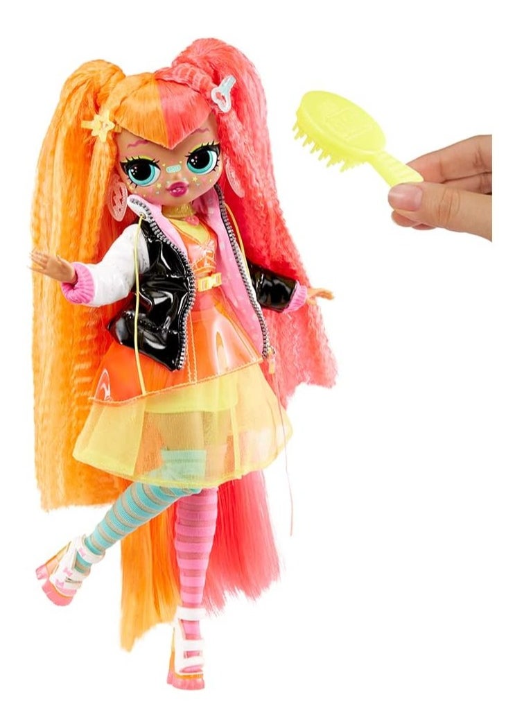L.O.L. SURPRISE! Lol Surprise  Fierce Fashion Dolls Neonlicious  - Image 3