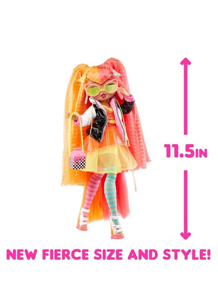 L.O.L. SURPRISE! Lol Surprise  Fierce Fashion Dolls Neonlicious  - Image 4