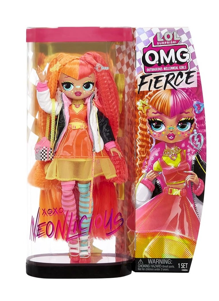 L.O.L. SURPRISE! Lol Surprise  Fierce Fashion Dolls Neonlicious  - Image 5