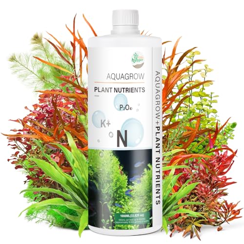 Hygger CO2 HC034 Aquarium Plant Liquid Fertilizer - Advanced Macro Nutrient Solution for Freshwater Planted Tanks, Promotes Root & Leaf Growth, 150ml/500ml/1000ml (150mL) - Image 1