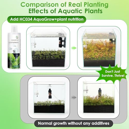 Hygger CO2 HC034 Aquarium Plant Liquid Fertilizer - Advanced Macro Nutrient Solution for Freshwater Planted Tanks, Promotes Root & Leaf Growth, 150ml/500ml/1000ml (150mL) - Image 5
