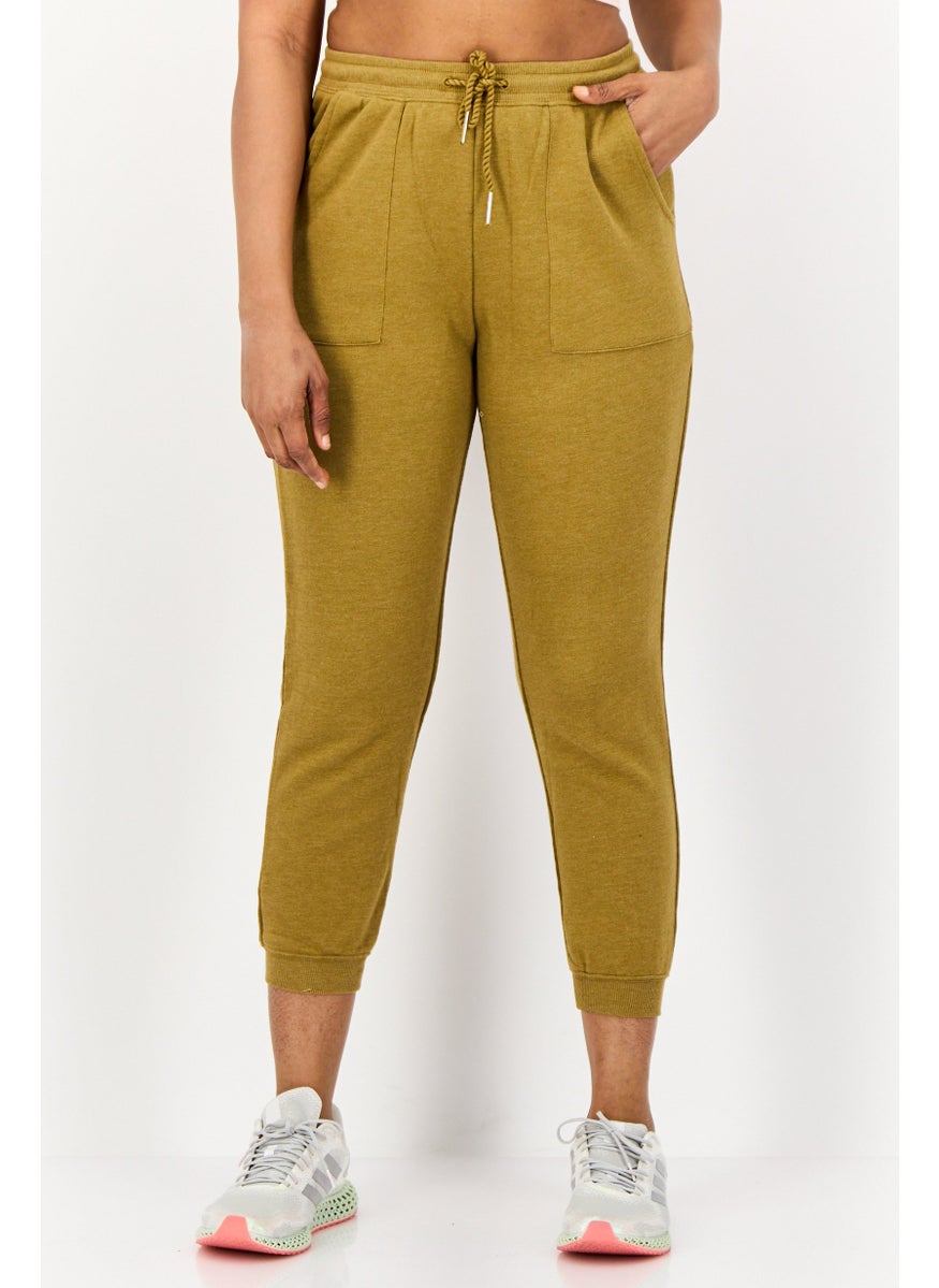ONLY Women Solid Jogger Pants, Brown  - Image 1