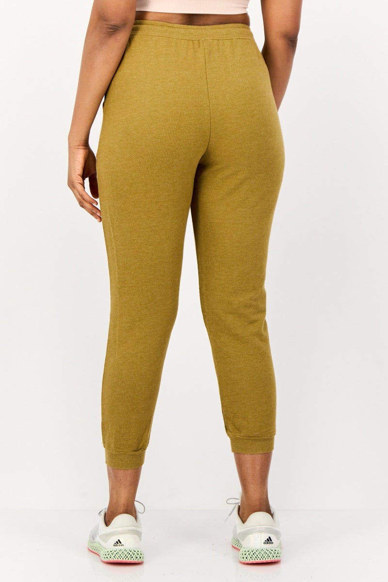 ONLY Women Solid Jogger Pants, Brown - Image 4