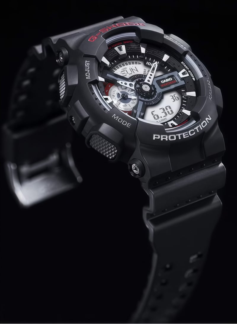 كاسيو ساعة كاسيو للرجال GA-110 سلسلة XL G-Shock كوارتز مقاومة للصدمات - Image 4