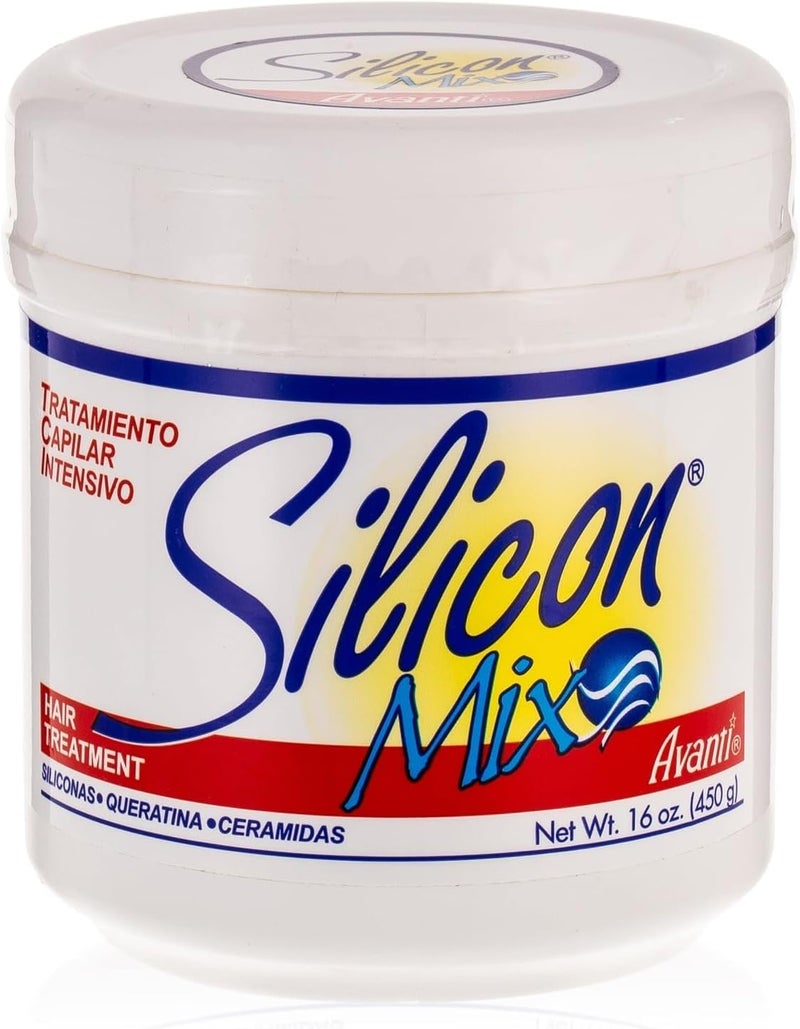 Silicon Mix Deep Intensive Hair Treatment - 16 Oz Cream for Damaged Hair - Image 1