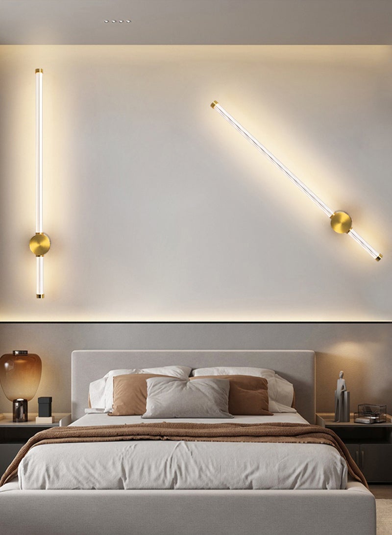 LOOPITYS （Natural light 3500K-75CM-Rotate）Modern wall lights Home appliances Nordic style long lumen home decoration Bedroom dining room TV wall lighting fixtures,wall lamp ,rotate - Image 4