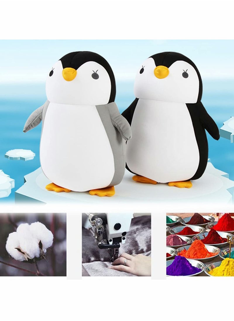 Excefore - U-Shaped Pillow Cartoon Deformation Pillow Penguin Dual-Purpose Pillow Neck Pillow Ideal for Home Travel Office Use - Image 1