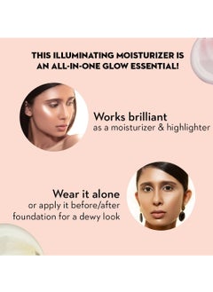 SUGAR SUGAR Cosmetics Bling Leader Illuminating Moisturizer | Strobe Cream with Vitamin E | Lightweight | Protects against Pollution | 25ml - 01 Gold Diggin' (Warm Gold Highlighter with Pearl Finish)  - Image 4