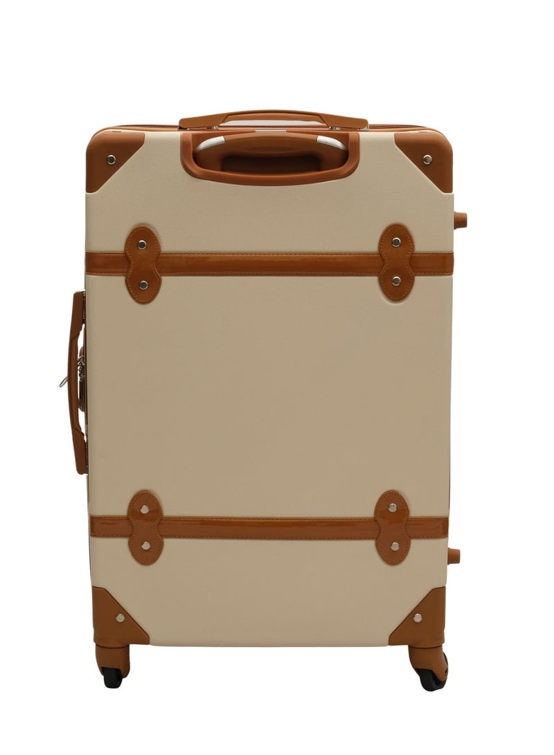 Concept Set of 4 Luxury Vintage-Inspired Scratch Resistant Hard Case Trolley Luggage - 28, 24, 20 & 12.5 inches - Image 3