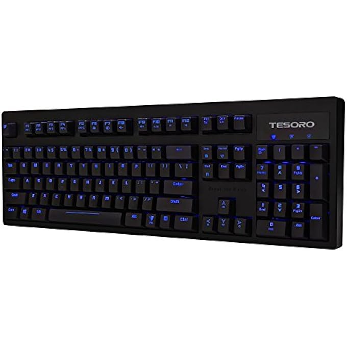 TESORO EXCALIBUR SPECTRUM G7SFL RED MECHANICAL SWITCH SINGLE INDIVIDUAL PER KEY FULL COLOR RGB LED BACKLIT ILLUMINATED MECHANICAL GAMING KEYBOARD TS-G7SFL (RD) - Image 3