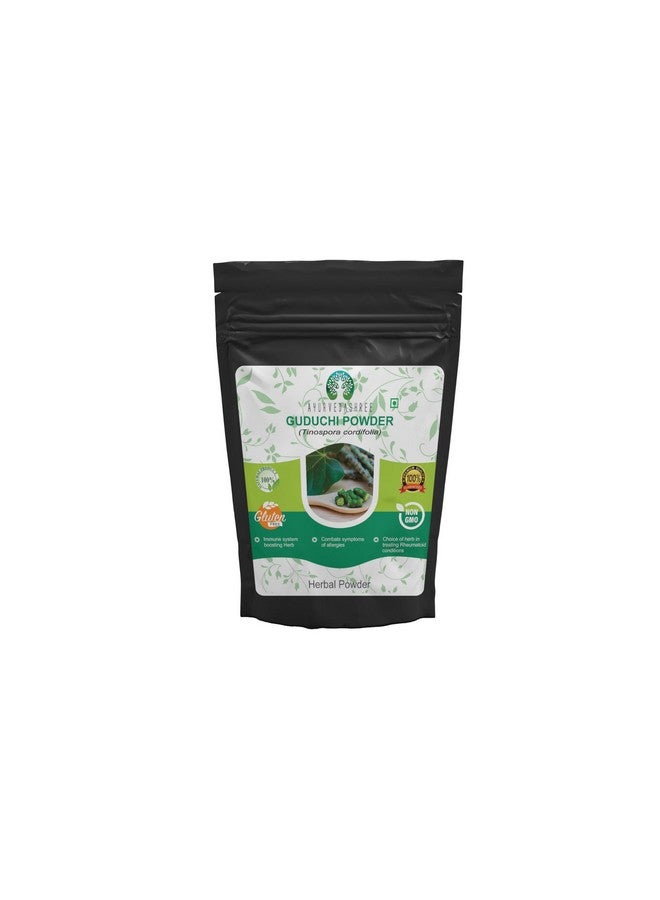 AYURVEDASHREE Guduchi Powder 100 Gm I Giloy Powder I Ayurvedic Herbal Immune Support I Supports Immune System I Tinospora Cordifolia Powder I Non GMO I Gluten Free I 100% Natural - Image 1