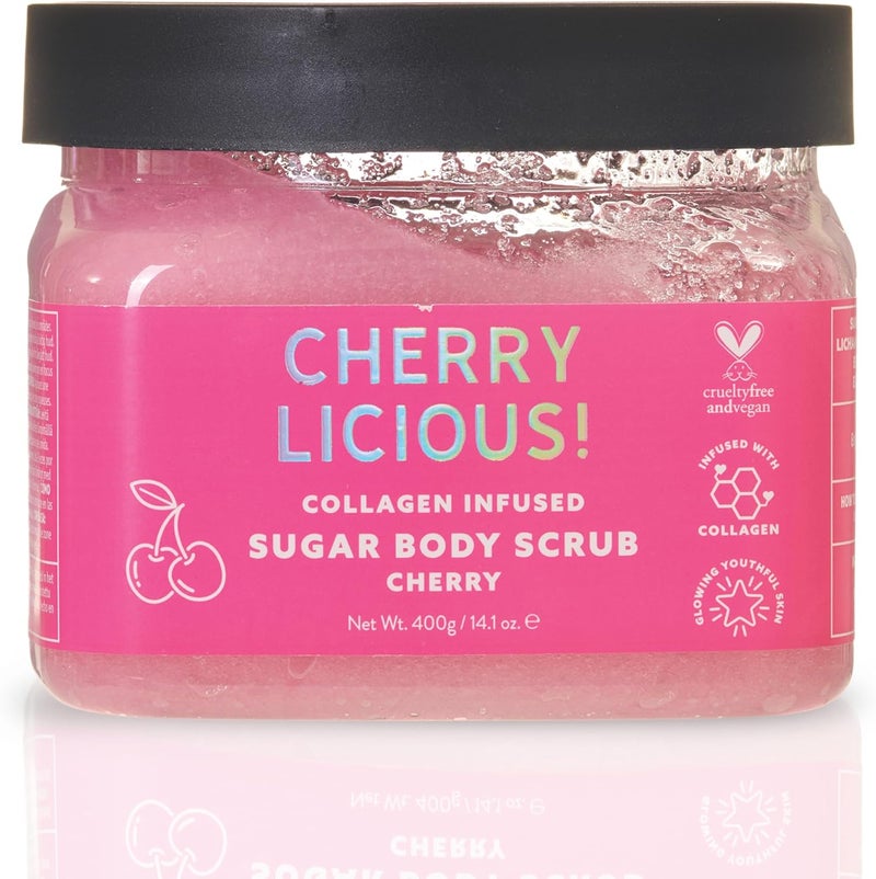 Yes Studio Cherry Licious Body Scrub 400g
