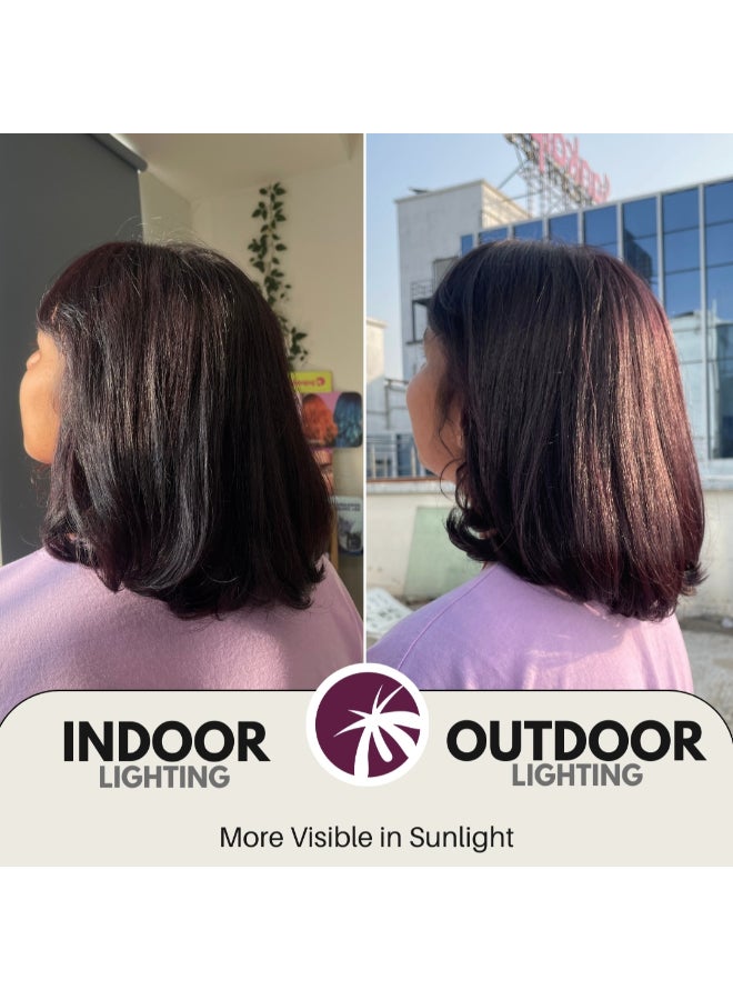 Paradyes Mini Rich Burgundy Timeless Hair Tint, Permanent Crème Hair Color for Hair & Beard, Complete Grey Coverage, Formula Free from PPD, Ammonia, & Resorcinol, 3.16 Rich Burgundy, 60 GRAM - Image 5