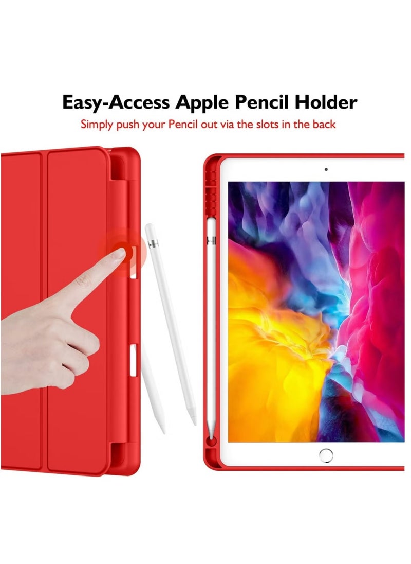 NEW Smart Case with Pencil Holder for iPad Mini 1/2/3/4/5 – Trifold Stand, Soft TPU Back, Auto Wake/Sleep, Dust-Proof & Anti-Fingerprint, Dual Angle Viewing, Premium Protection