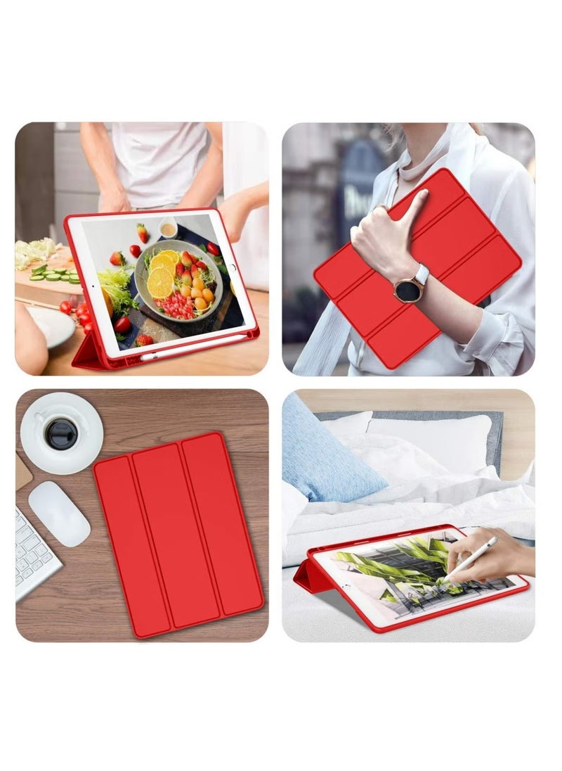 NEW Smart Case with Pencil Holder for iPad Mini 1/2/3/4/5 – Trifold Stand, Soft TPU Back, Auto Wake/Sleep, Dust-Proof & Anti-Fingerprint, Dual Angle Viewing, Premium Protection
