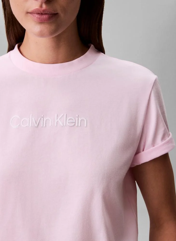 Calvin Klein Jeans  Graphic Crew Neck T-Shirt for Women | Best Price UAE