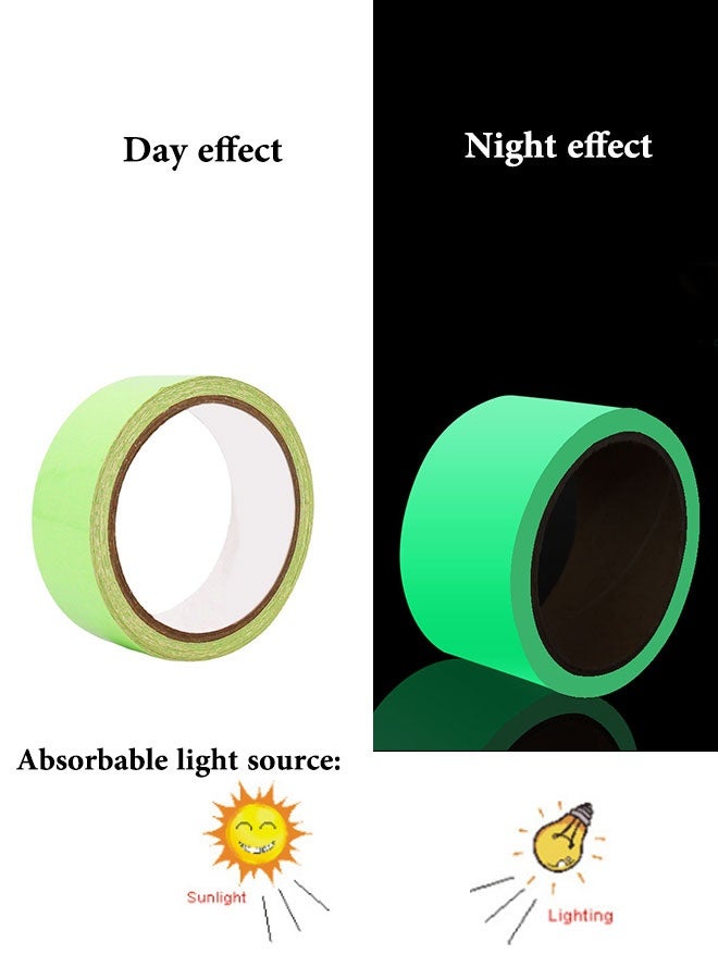 2cm*3m Luminous Tape Sticker, Safety Reminder Luminous Tape - Image 2