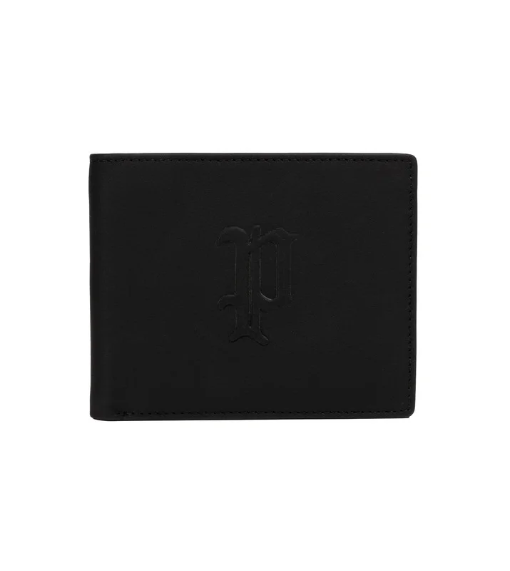 بوليس Police Men's Leather Bifold Wallet - Jummy - Black