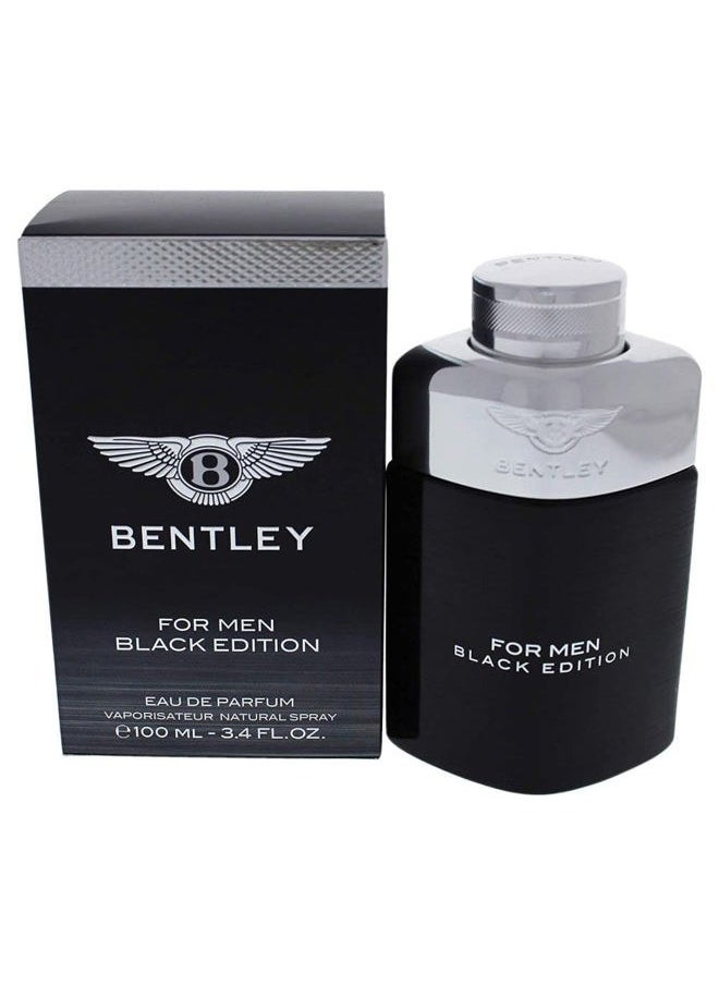 BENTLEY Bentley Bentley Black Edition Men EDP Spray 3.4 oz  - Image 1