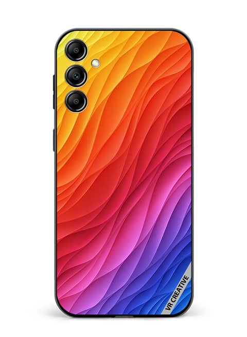 Protective Case Cover For Samsung Galaxy A15 5G/A15 Layers Design Multicolour