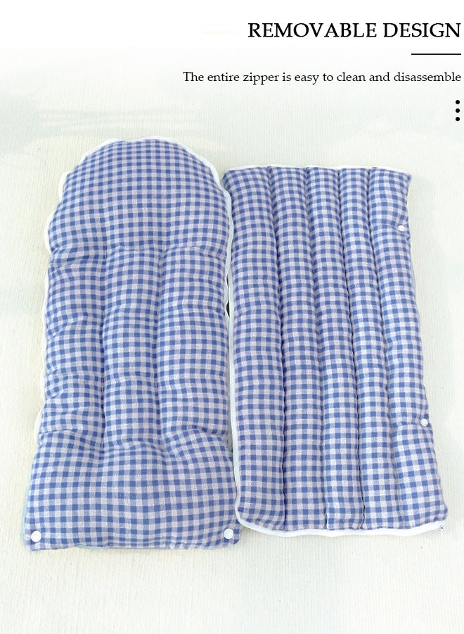 DUNISO Half-Enclosed Cat Bed,Cat House, Cat Cave, Cat Sleeping Bed,Soft Plush Indoor Pet Bed Sofa,Washable Dog Bed,Portable Winter Warm Pet Bed Puppy Dog Calming Bed,Foldable Pet Cave Bed for Dogs and Small Cats - Image 4