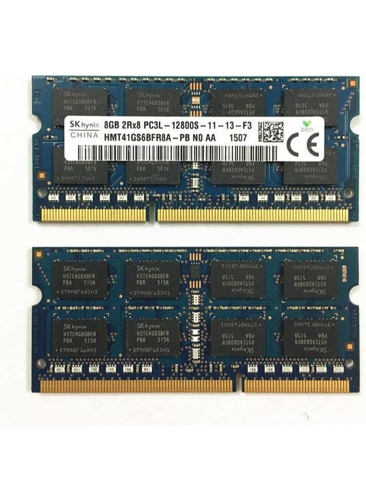 Hynix Hynix 8GB 2Rx8 PC3L-12800S 1600MHz Laptop RAM Memory HMT41GS6BFR8A-PB  - Image 2