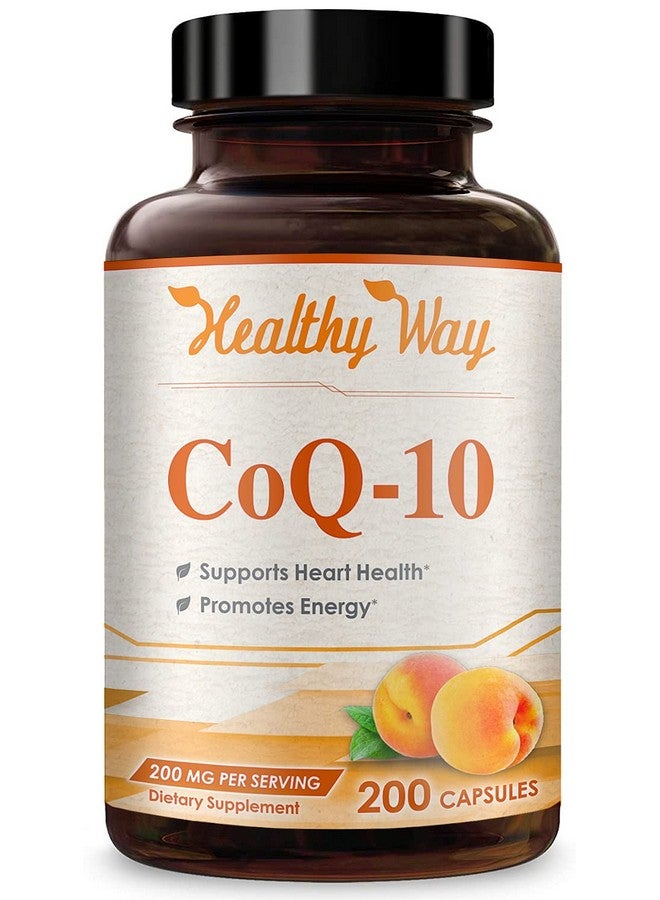 HealthyWayRx Healthy Way Coq10 200Mg 200 Capsules Quick Absorption Non Gmo - Image 2