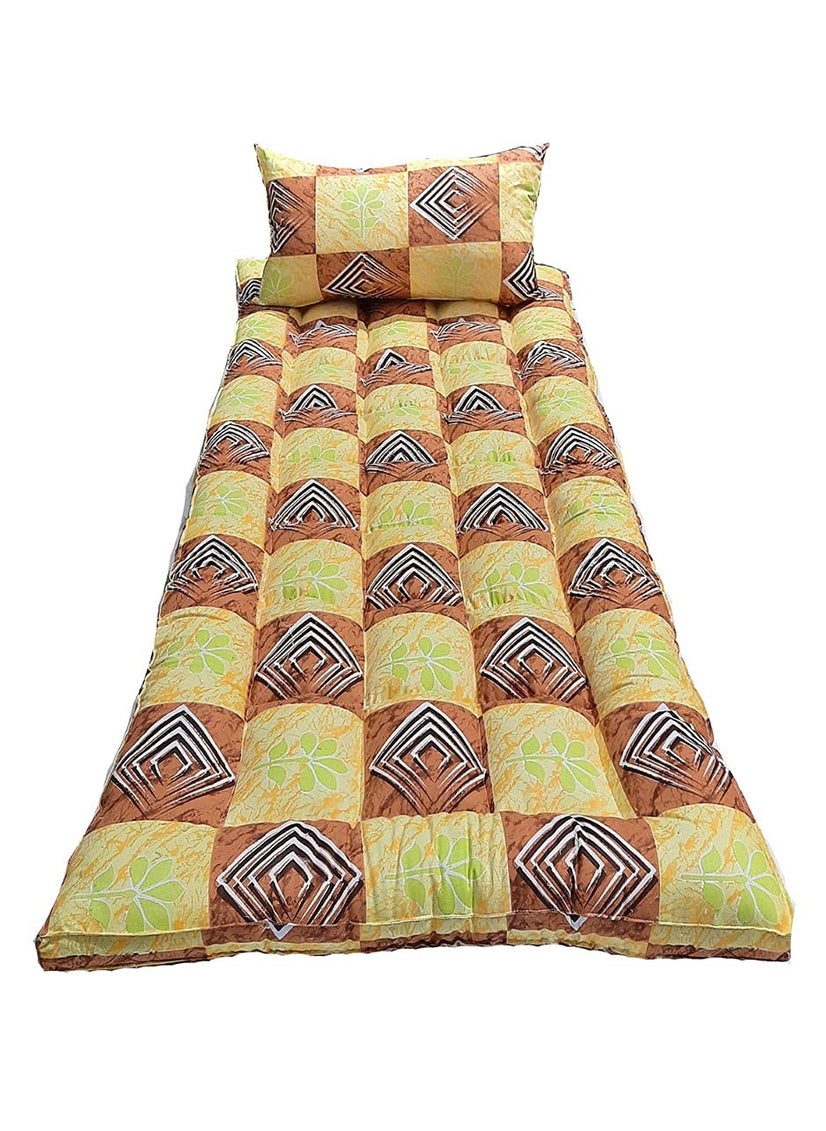 NIVEDHA MATTRESS Nivedha Mattress KapokSilk Cottonilavam Panju Soft Sleeping Foldable Hostel Bed Mattress 625 x 25 feet x 3 inches with 1 Pillow  - Image 2