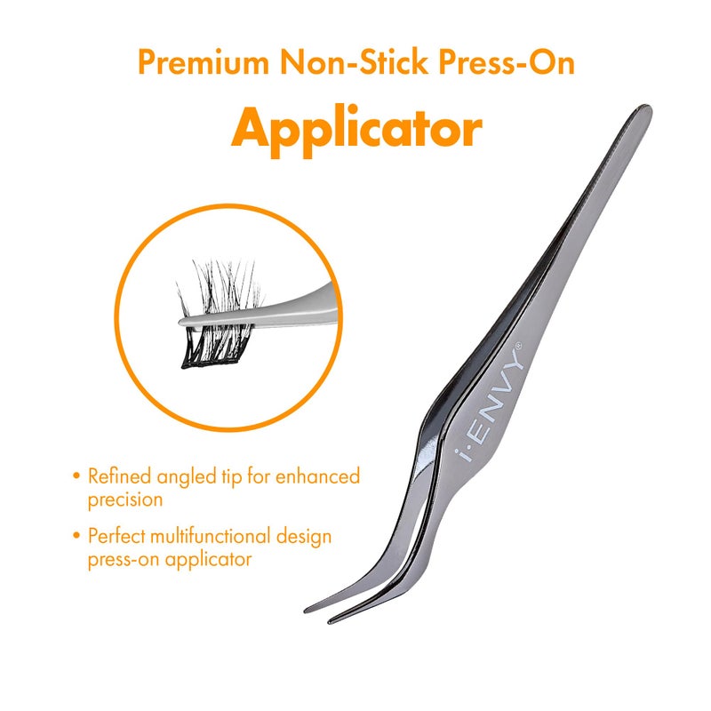i.Envy i-ENVY Press&Go Nonstick Cluster Lash Applicator, Premium Nonstick Coating, Multifunctional Curve Design, Precise Grip - Image 3