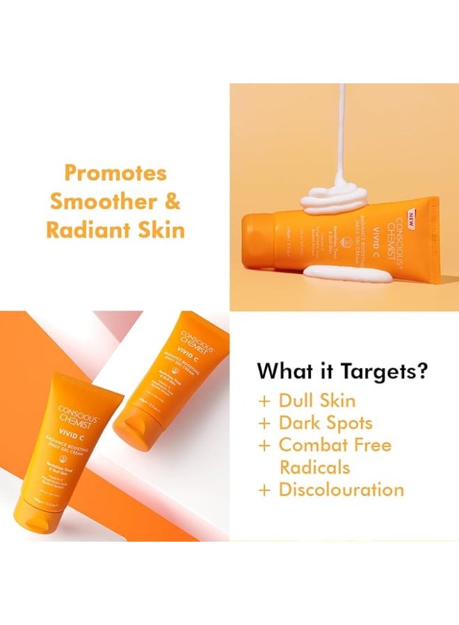 كيميائي واعي كريم جل يومي معزز للإشراق فيفيد سي مع حماية من الشمس SPF 30+، 100 جرام - Image 5