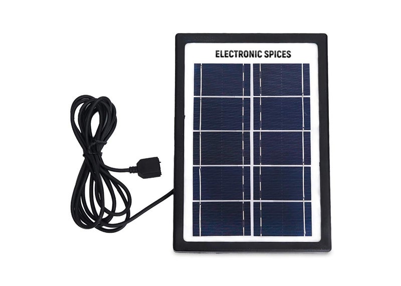 Electronicspices Electronic Spices 6V-3W Solar Panel Solar Charge Battery Cable 5V USB Output - Image 4