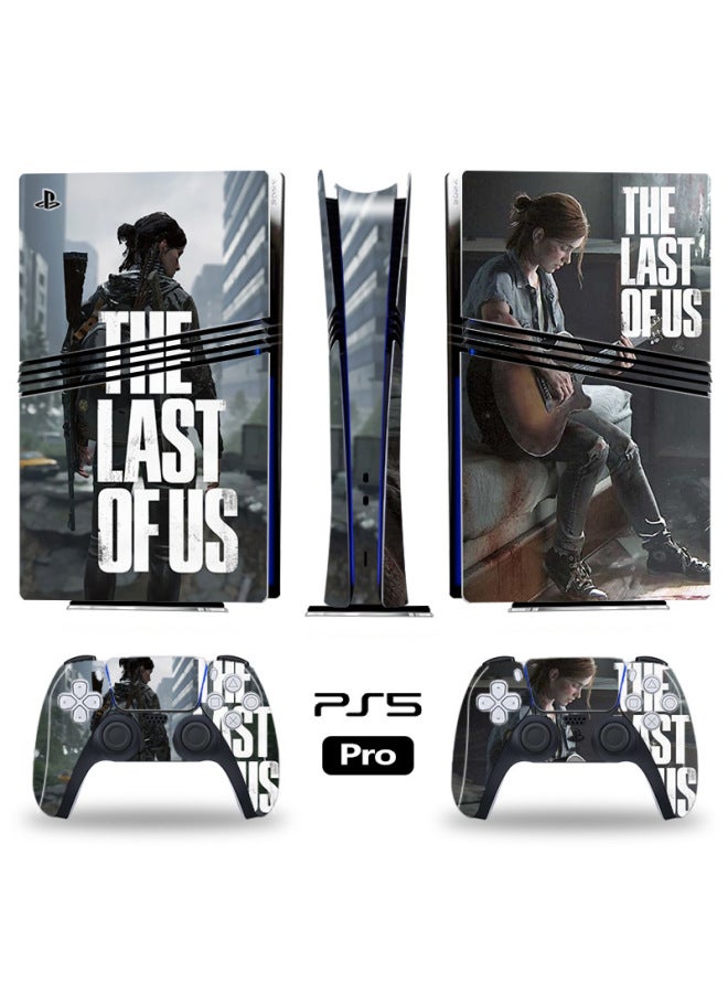 Suitable For PS5Pro Sticker Pain Sticker Game Host Color Sticker PS5 Digital Full Body Sticker Handle Non-slip-Color:Ps5pro--41 (digital Version) - Image 4