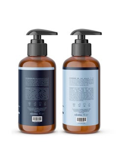 Aquableu Aquableu Biotin Volumizing Shampoo & Conditioner Set - Natural Thickening & Volume For Thicker Fuller Hair - Promotes Healthy Hair Growth - Includes Coconut, Keratin, Argan & Jojoba Oil - Sulfate Free  - Image 2