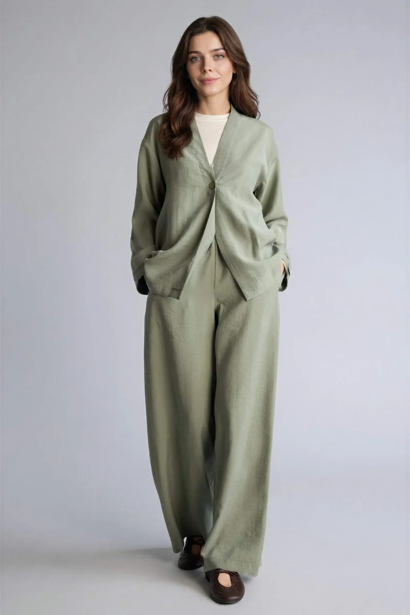 DeFacto Relax Fit Modal Trousers