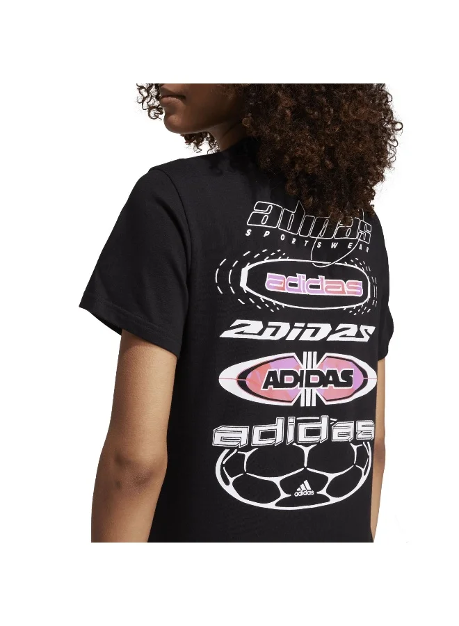 adidas تي شيرت تدريب دبليو تيرو تي أسود مقاس