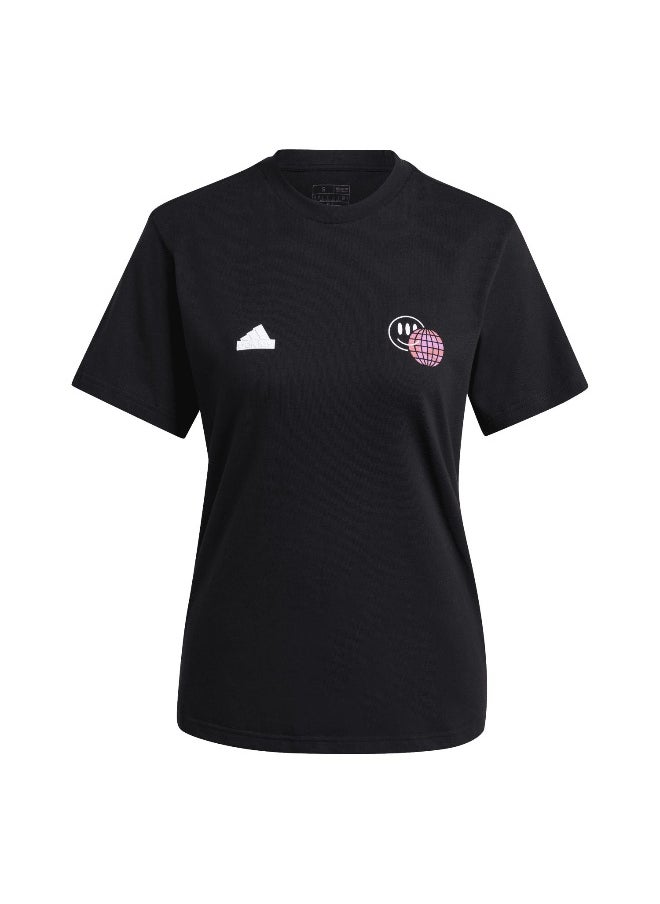 Adidas adidas W Tiro T Black Training T-Shirts 2XS  - Image 1