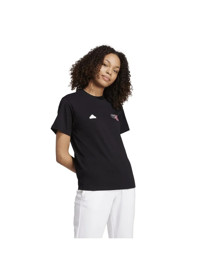 adidas تي شيرت تدريب دبليو تيرو تي أسود مقاس