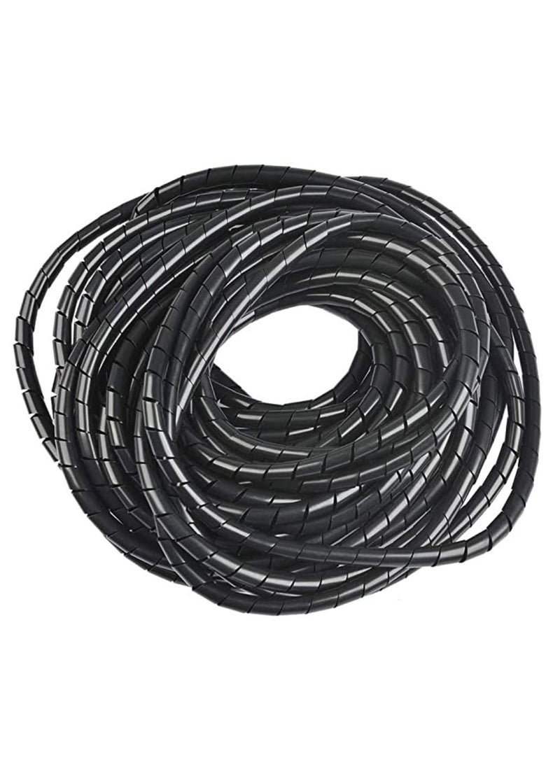 VOLT Spiral Warping Band Spiral Wound Protection Tube 10 Meter Cable Tidy Organizer Durable Cable Tidy Sleeves for TV PC And Computers  - Image 1
