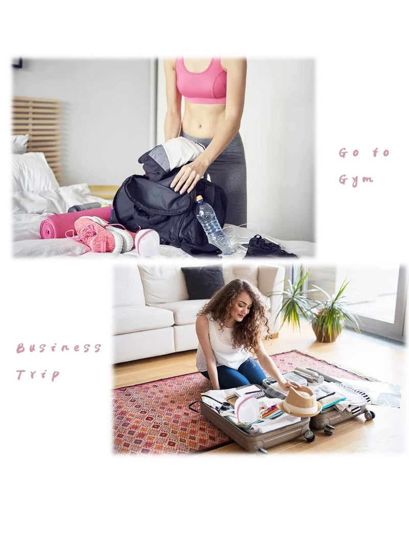 Y&D 6 Pcs Bra Mesh Laundry Bag, Women's Lingerie with Zipper Special Care Washing Storage Bag for Women Cosmetic  - Image 3