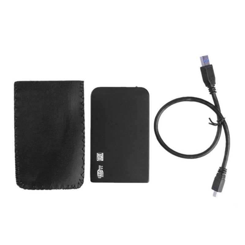 2.5in USB3.0 SATA SSD HDD Hard Drive Box 5Gbps 3TB USB3.0 SATA Portable Hard Drive Box (Black) - Image 4
